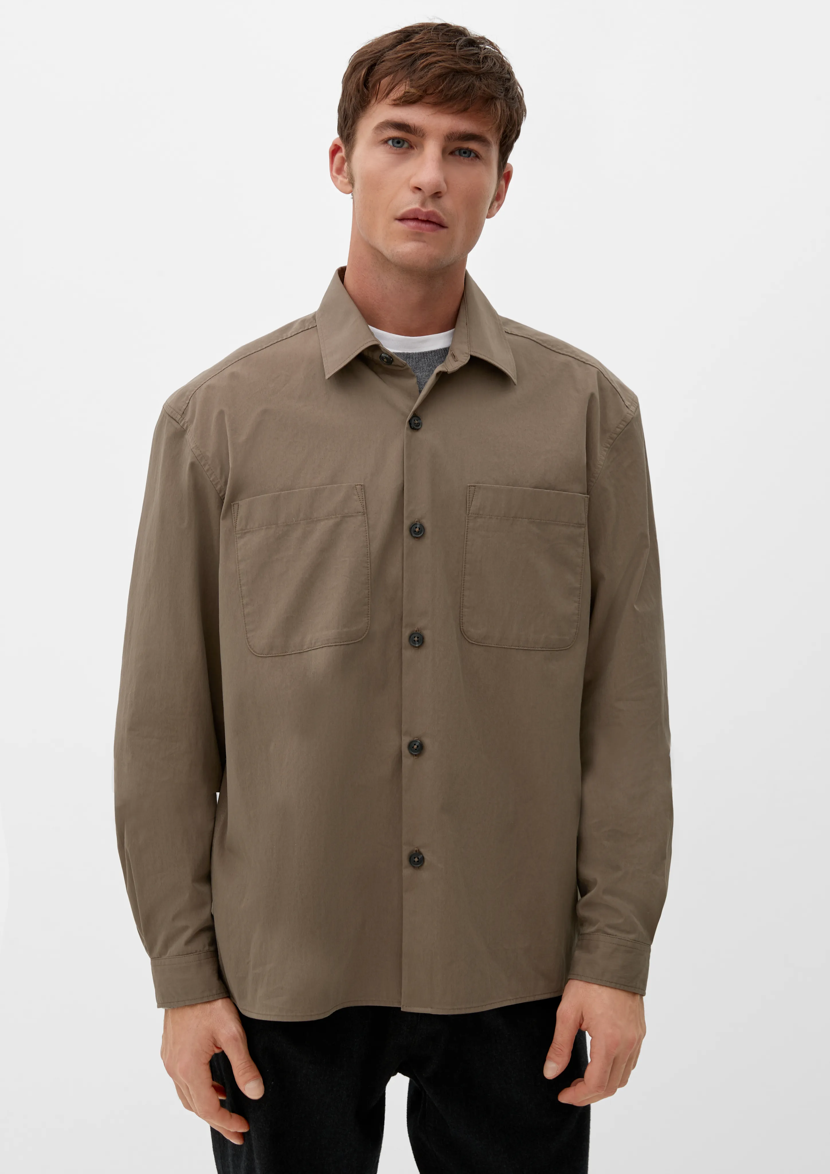 Relaxed : chemise en twill